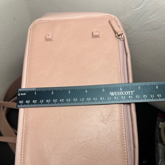 BEIS Commuter Tote Bag In Atlas Pink - Picture 9 of 16